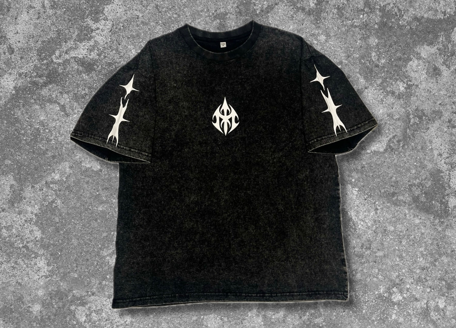 Black Morba Vintage Oversized T-Shirt