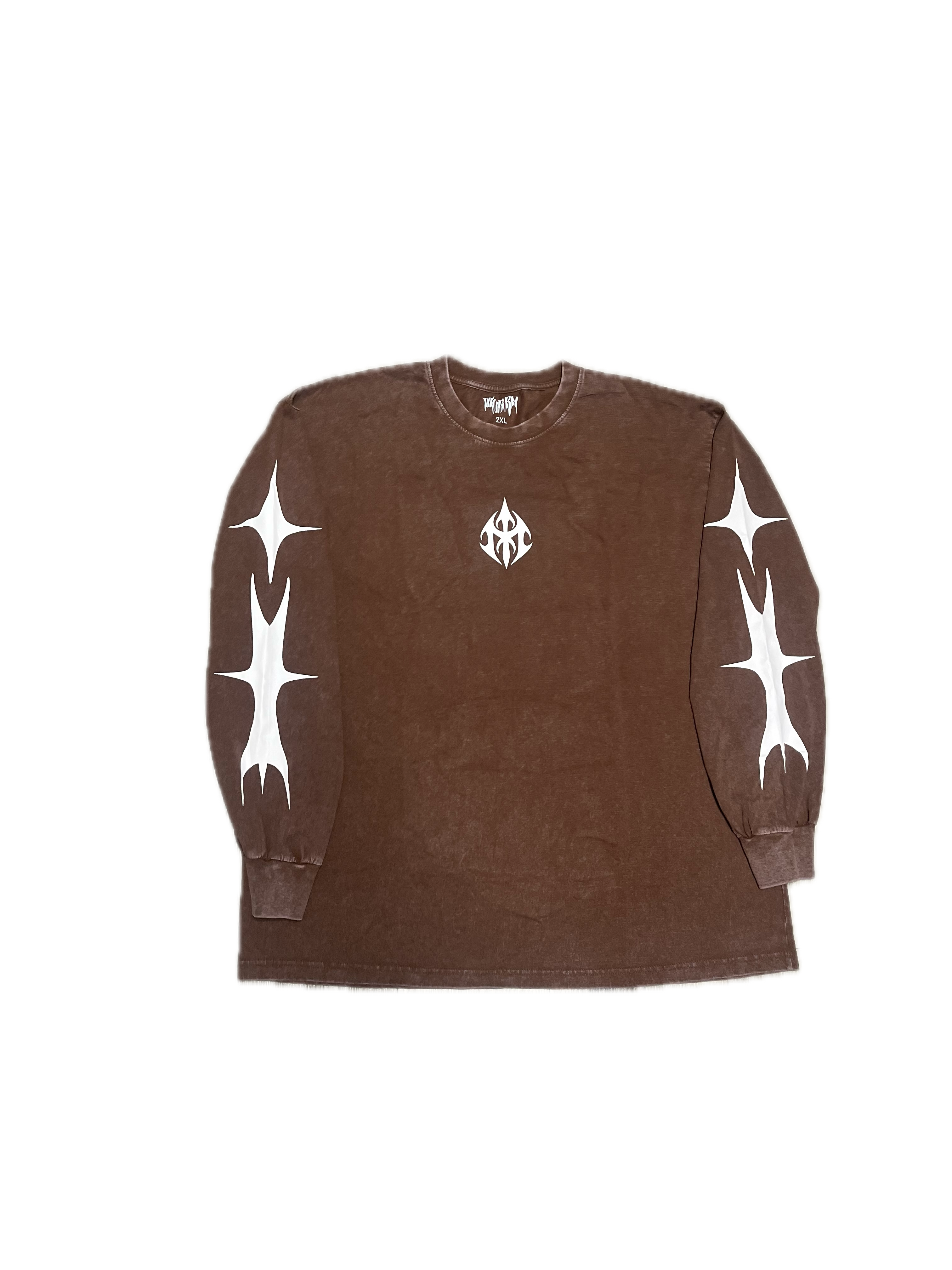 Brown Morba Vintage Oversized Long Sleeve