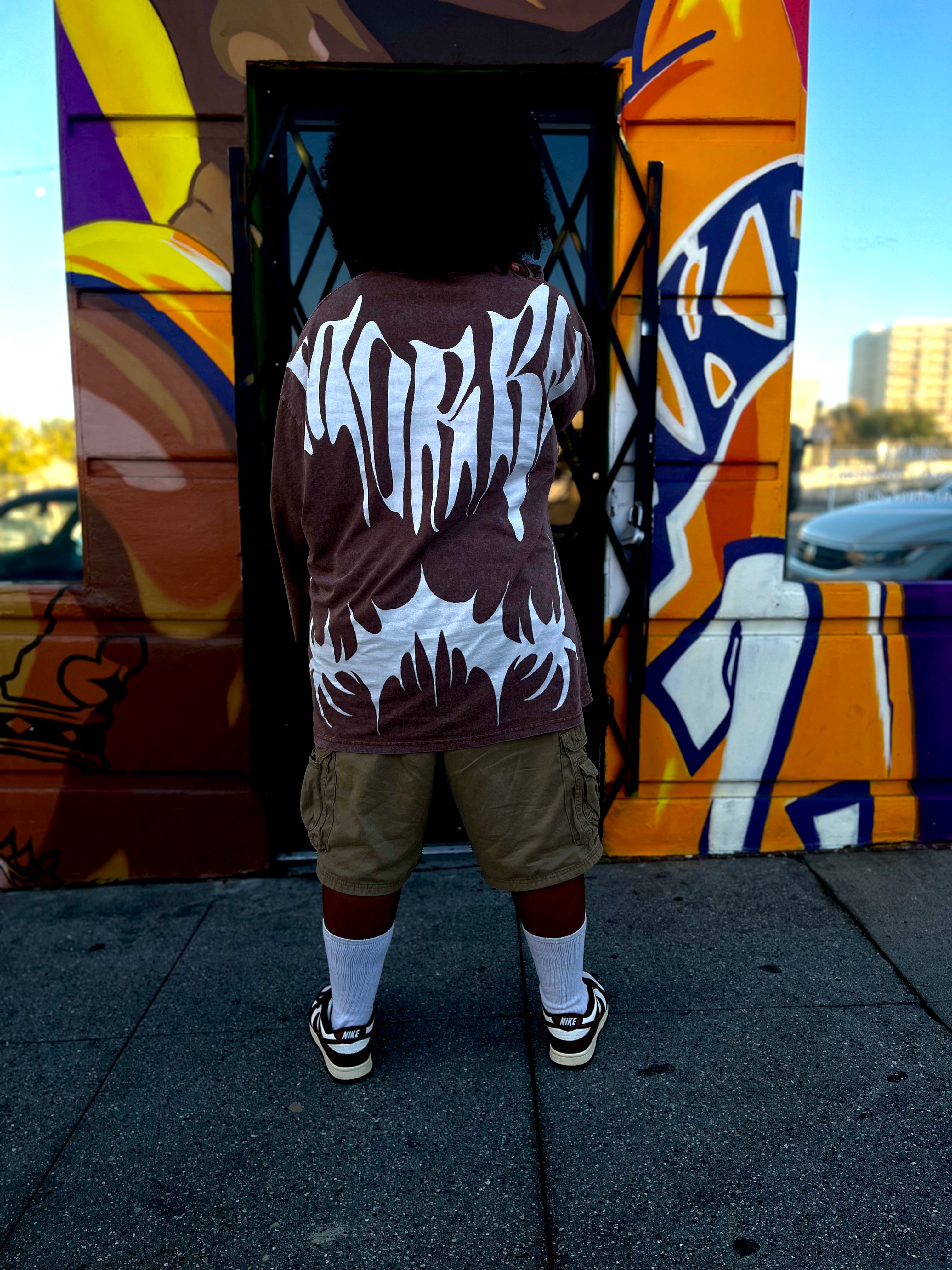 Brown Morba Vintage Oversized Long Sleeve