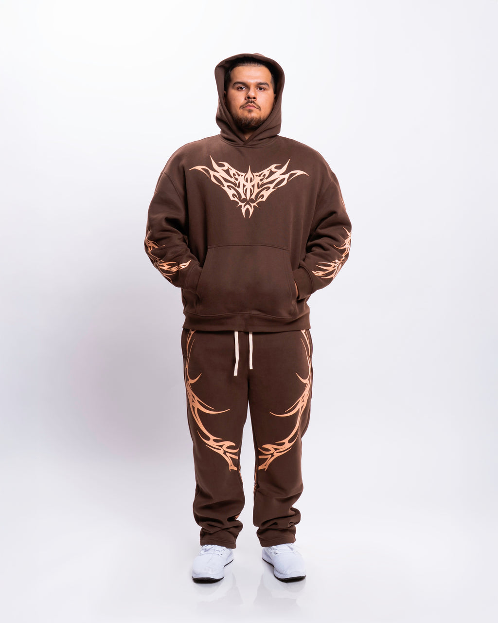 Brown Morba Sigil Hoodie