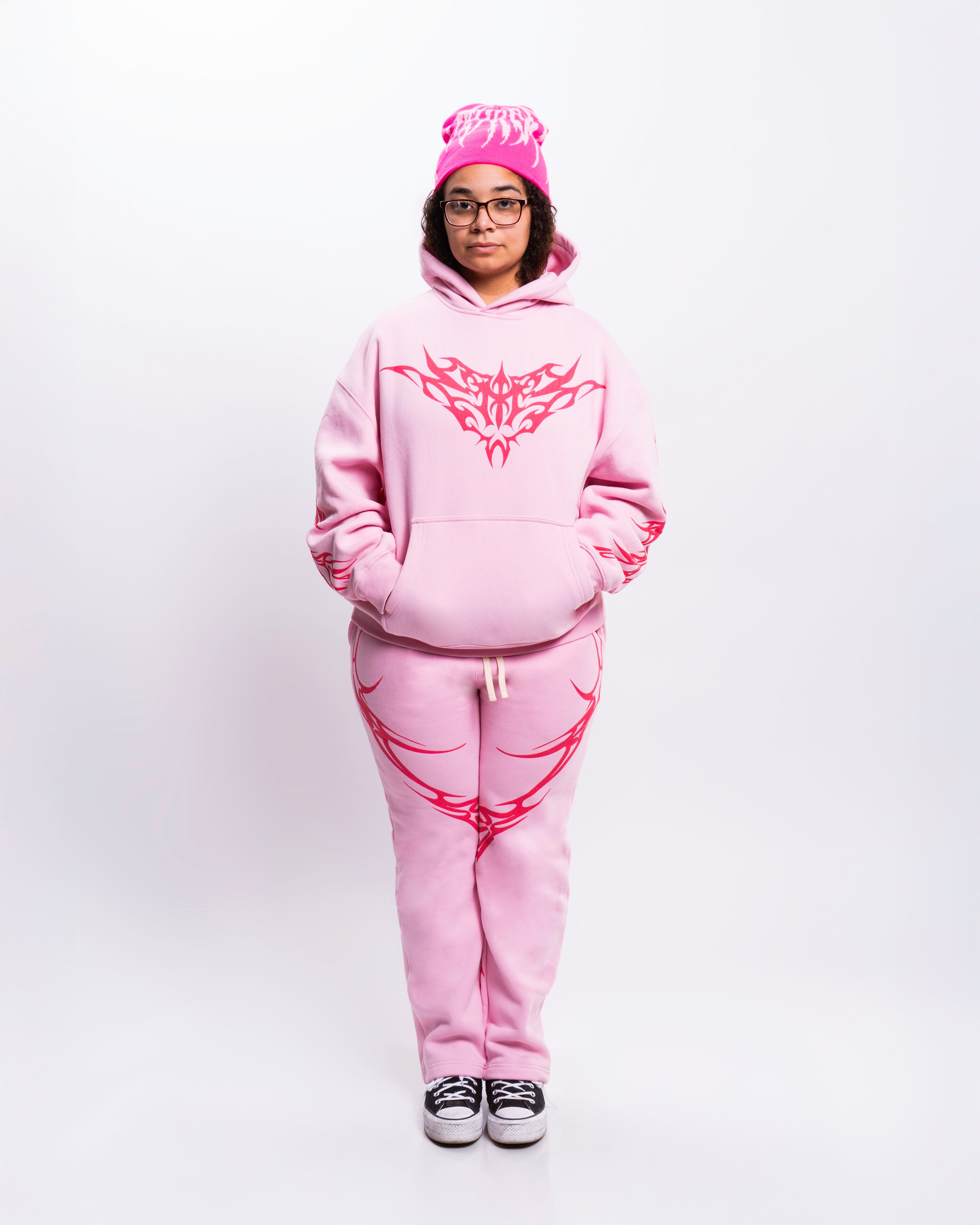 Pink Morba Sigil Hoodie