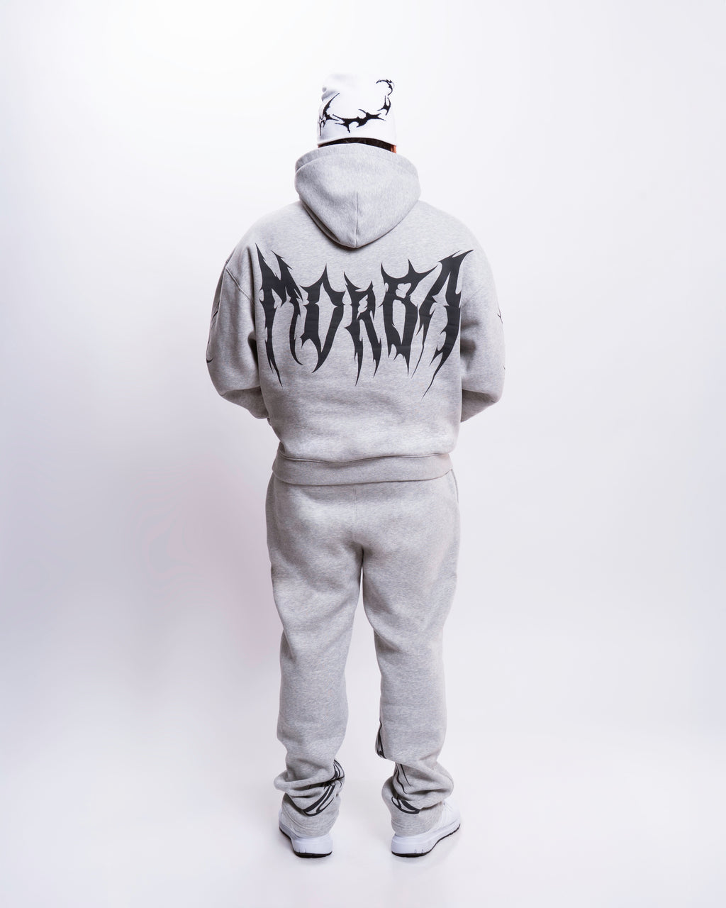 Gray Morba Sigil Hoodie