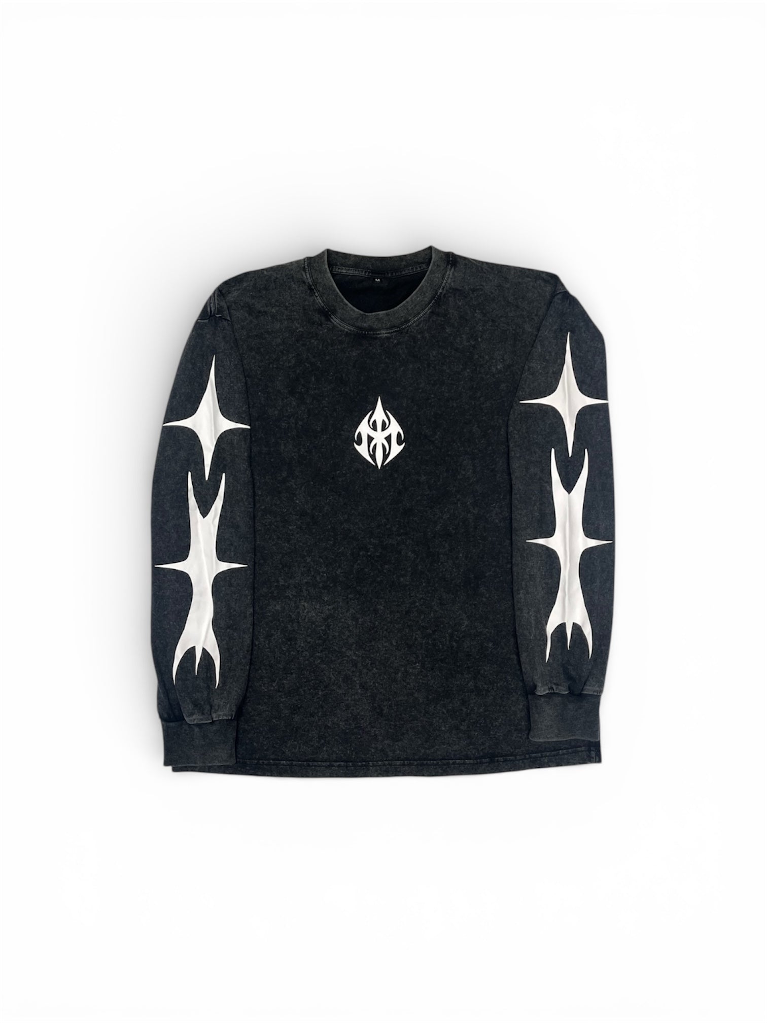 Black Morba Vintage Oversized Long Sleeve