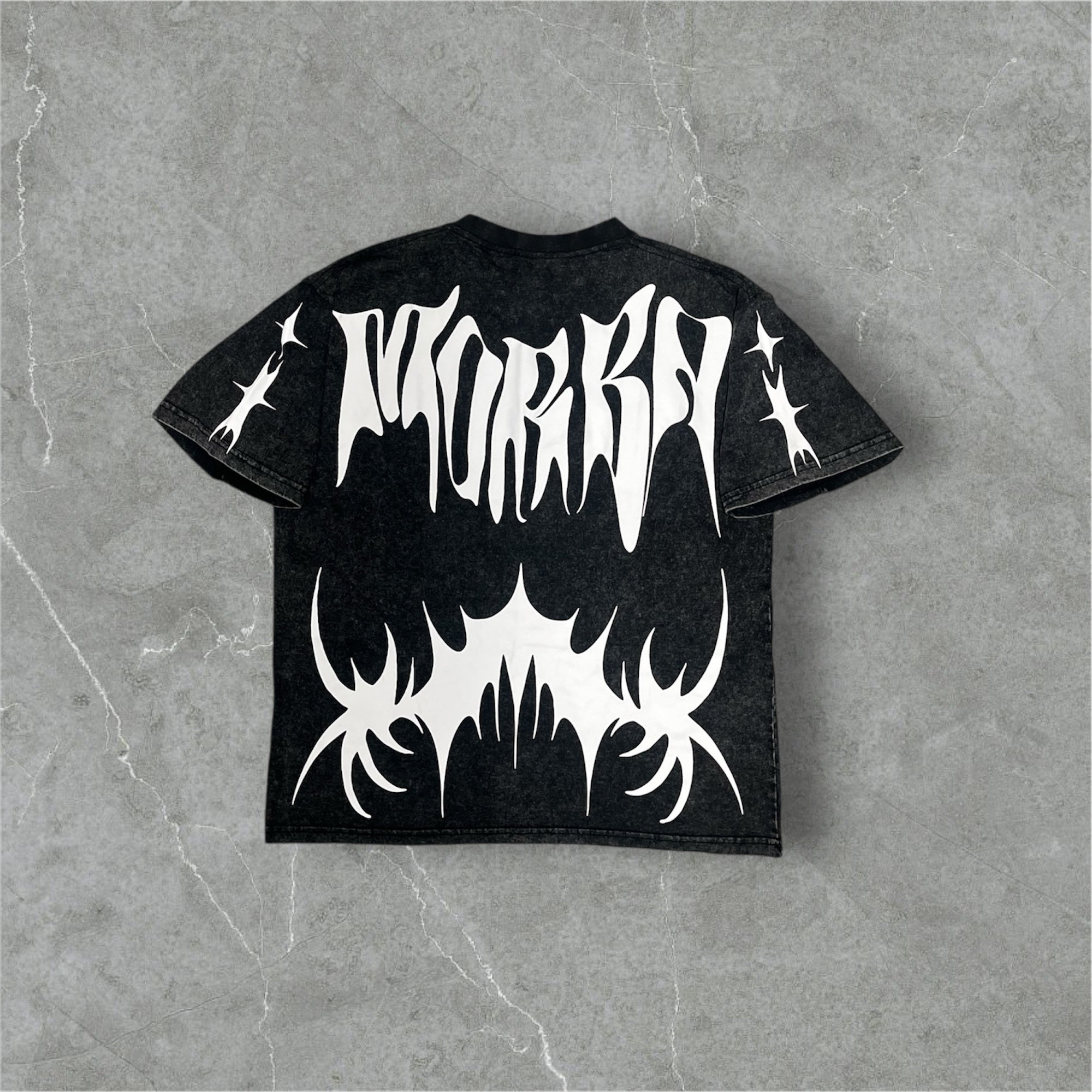 Black Morba Vintage Oversized T-Shirt