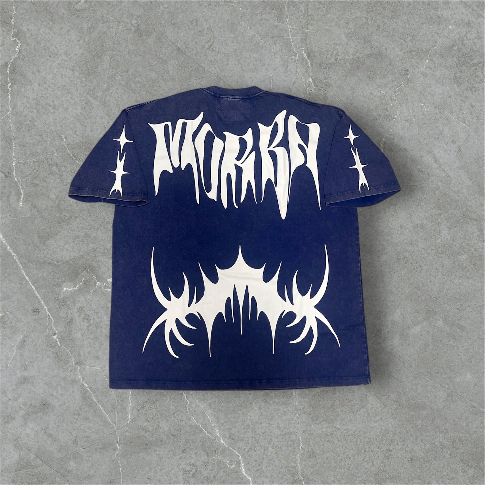 Blue Morba Vintage Oversized T-Shirt