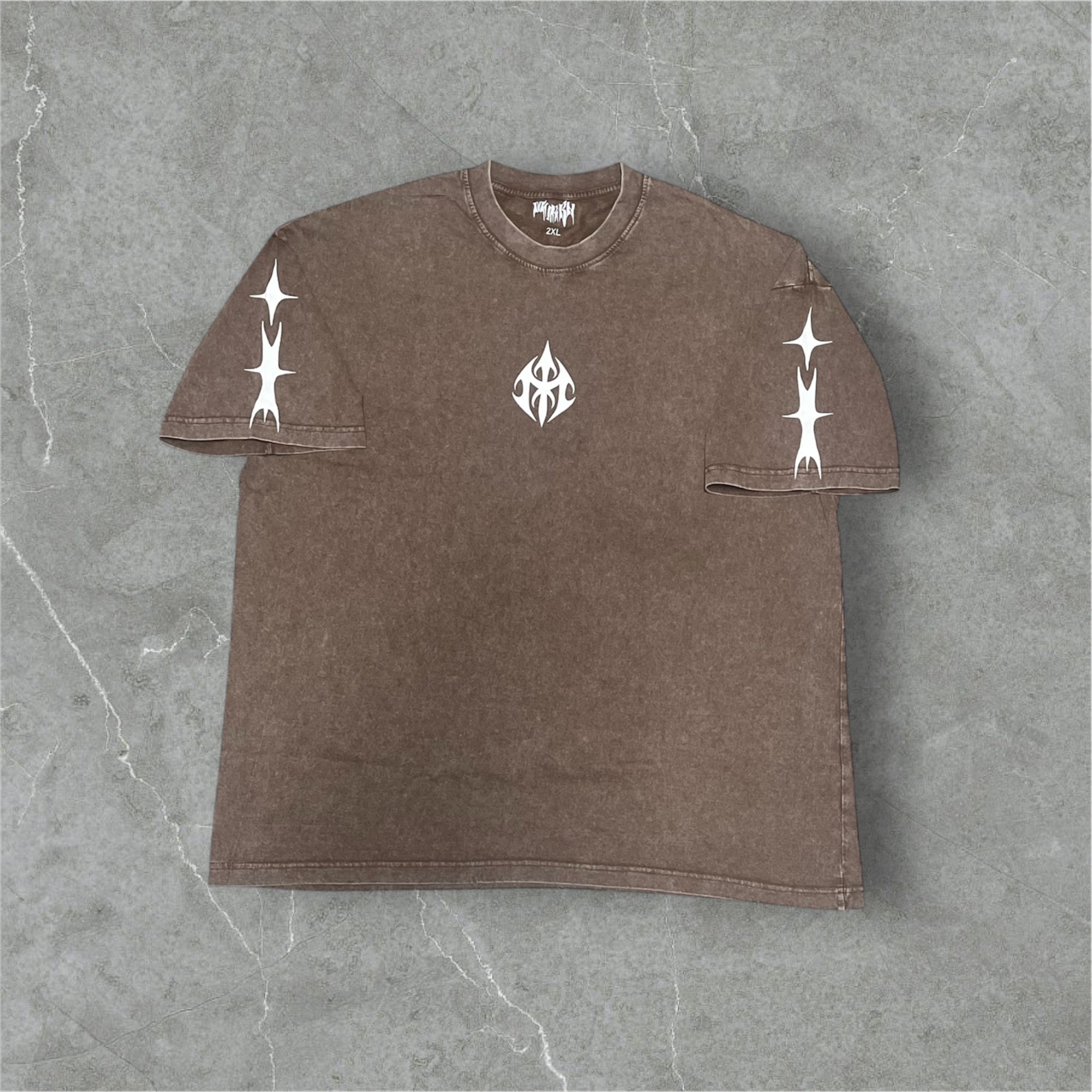 Brown Morba Vintage Oversized T-Shirt