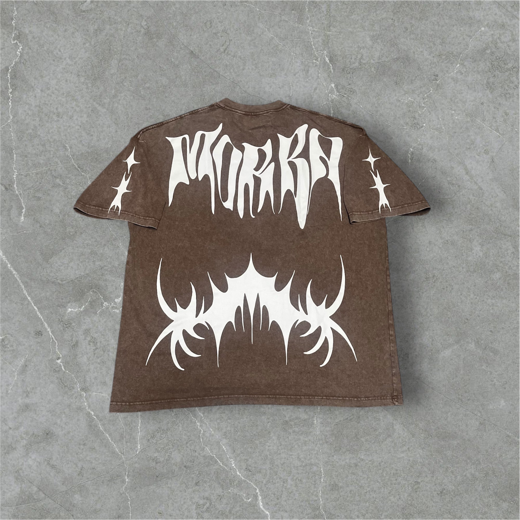 Brown Morba Vintage Oversized T-Shirt