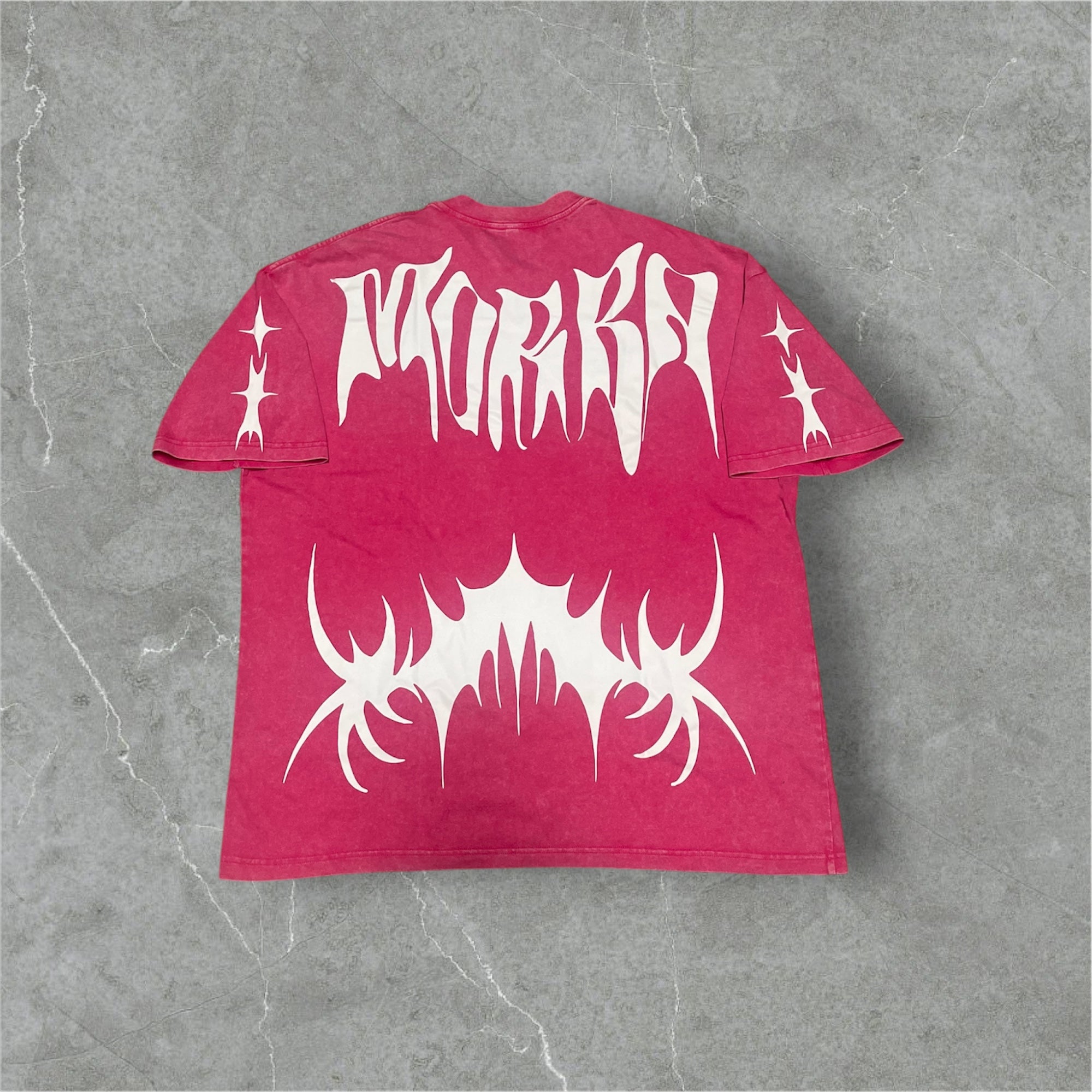 Pink Morba Vintage Oversized T-Shirt