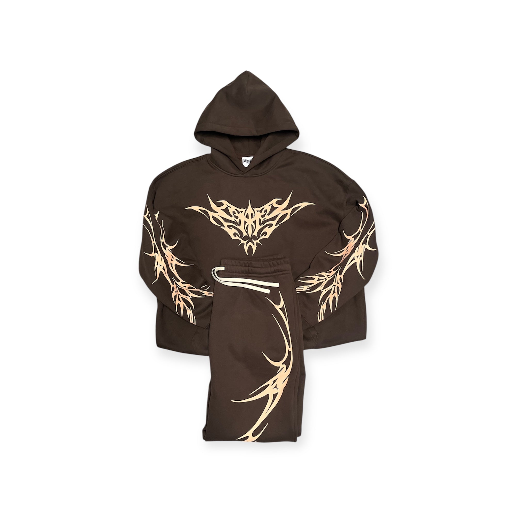 Brown Morba Sigil Hoodie