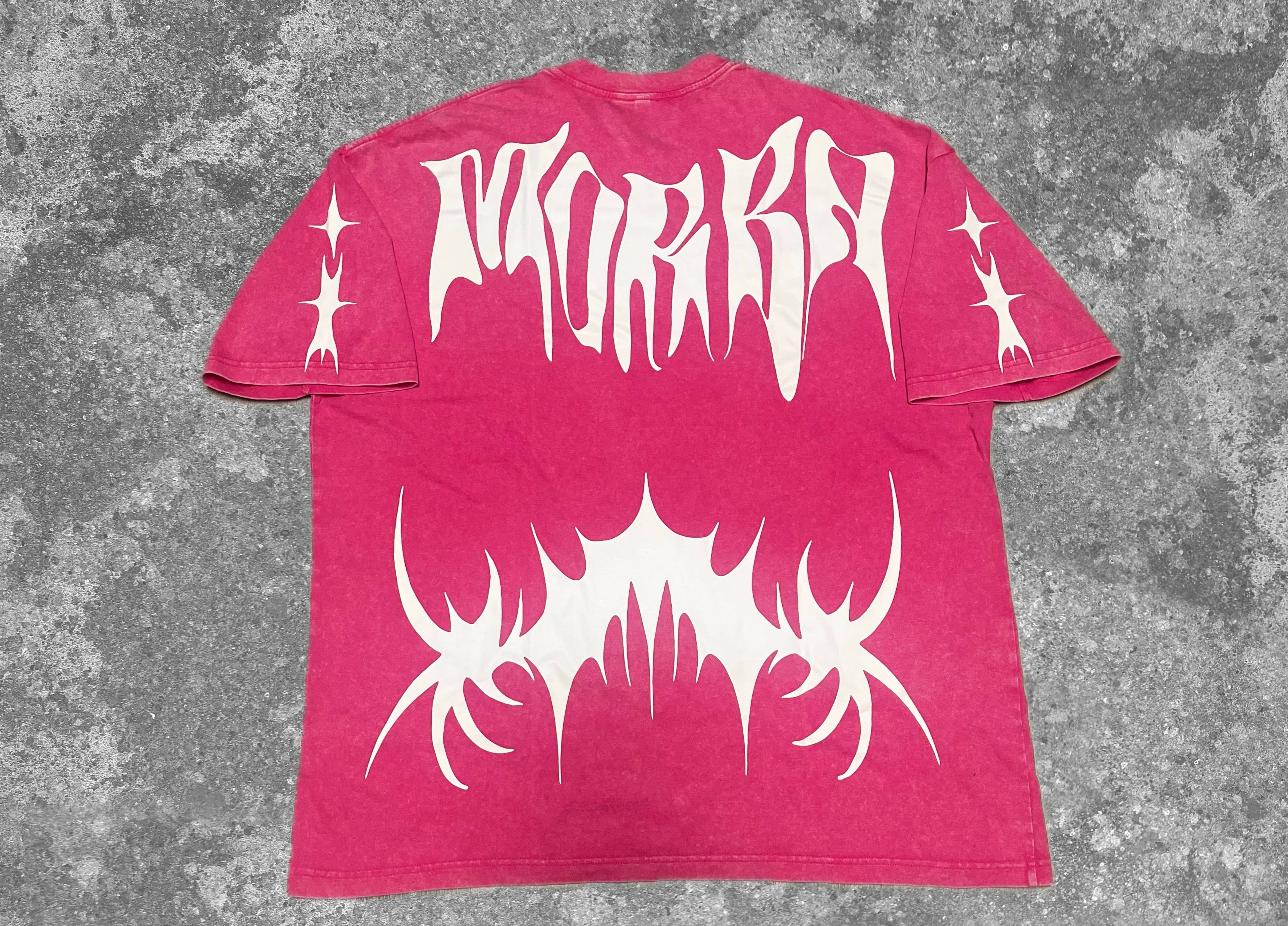 Pink Morba Vintage Oversized T-Shirt