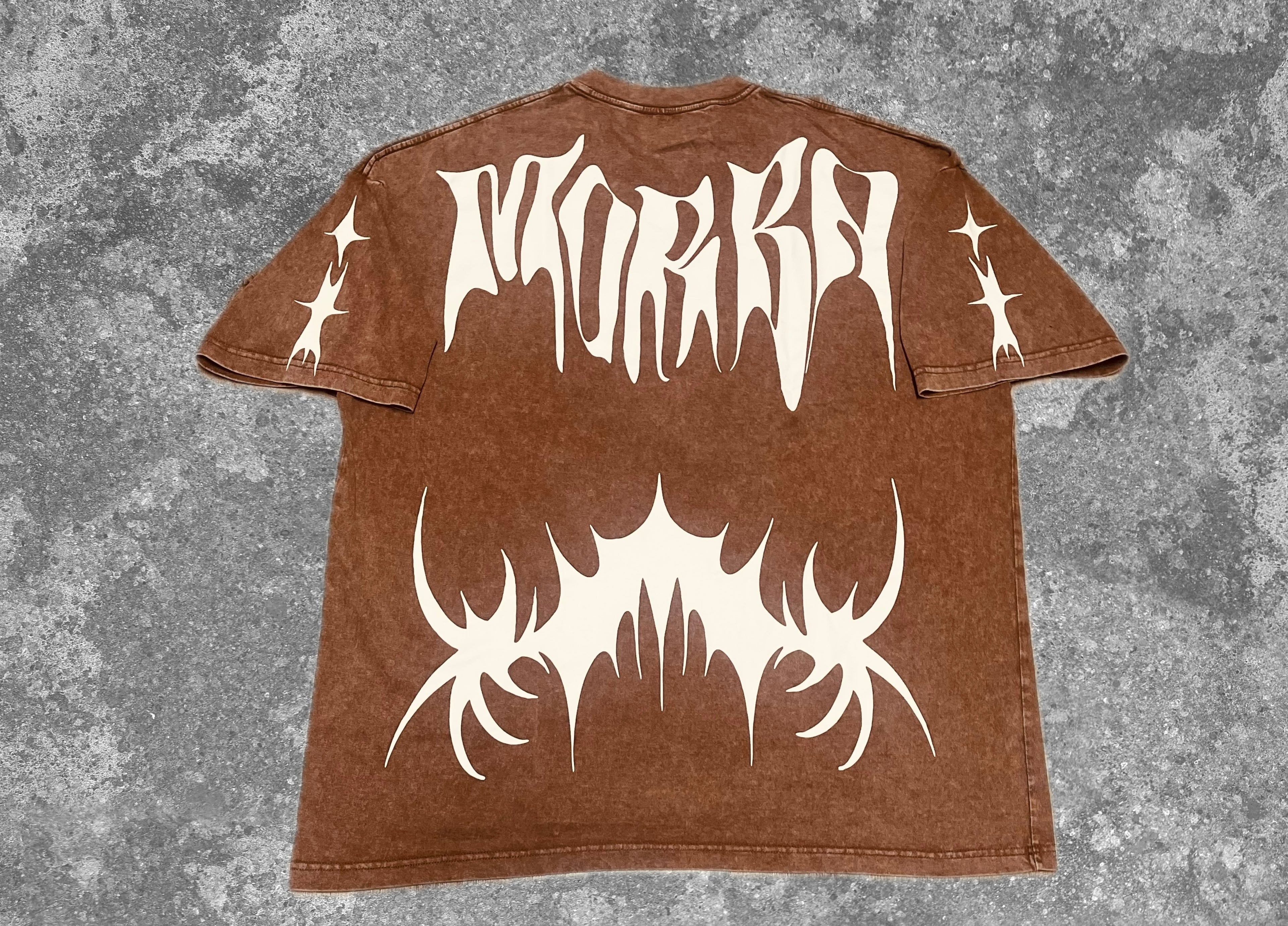 Brown Morba Vintage Oversized T-Shirt