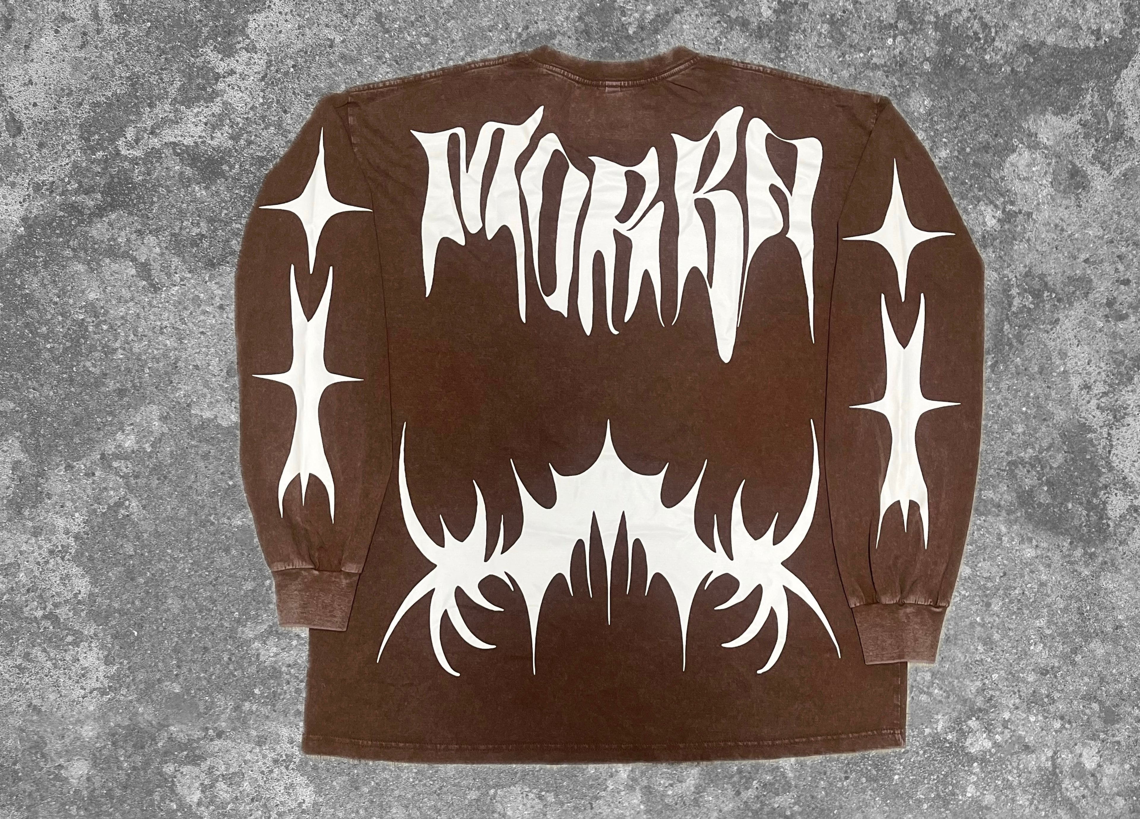 Brown Morba Vintage Oversized Long Sleeve