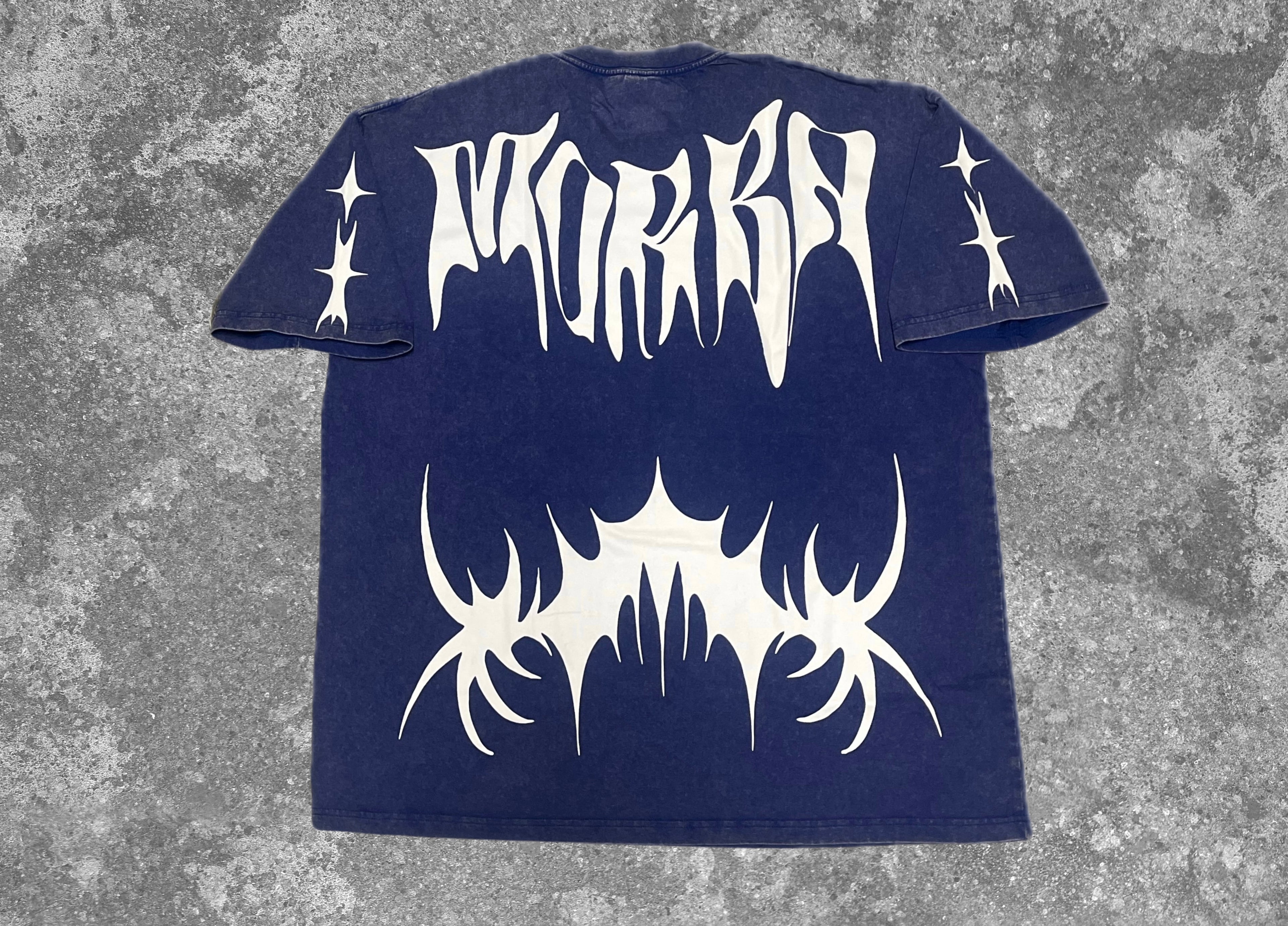 Blue Morba Vintage Oversized T-Shirt