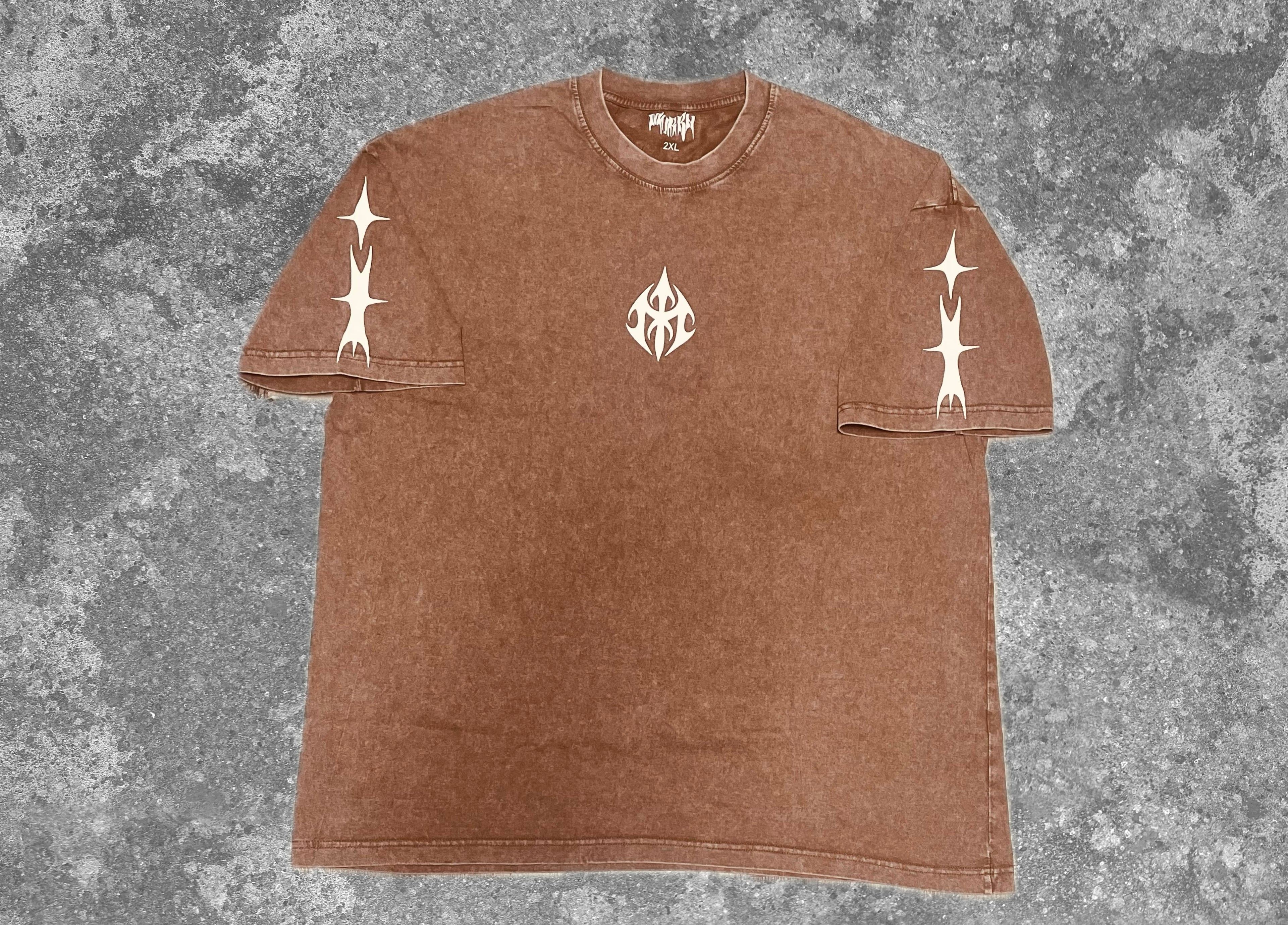 Brown Morba Vintage Oversized T-Shirt