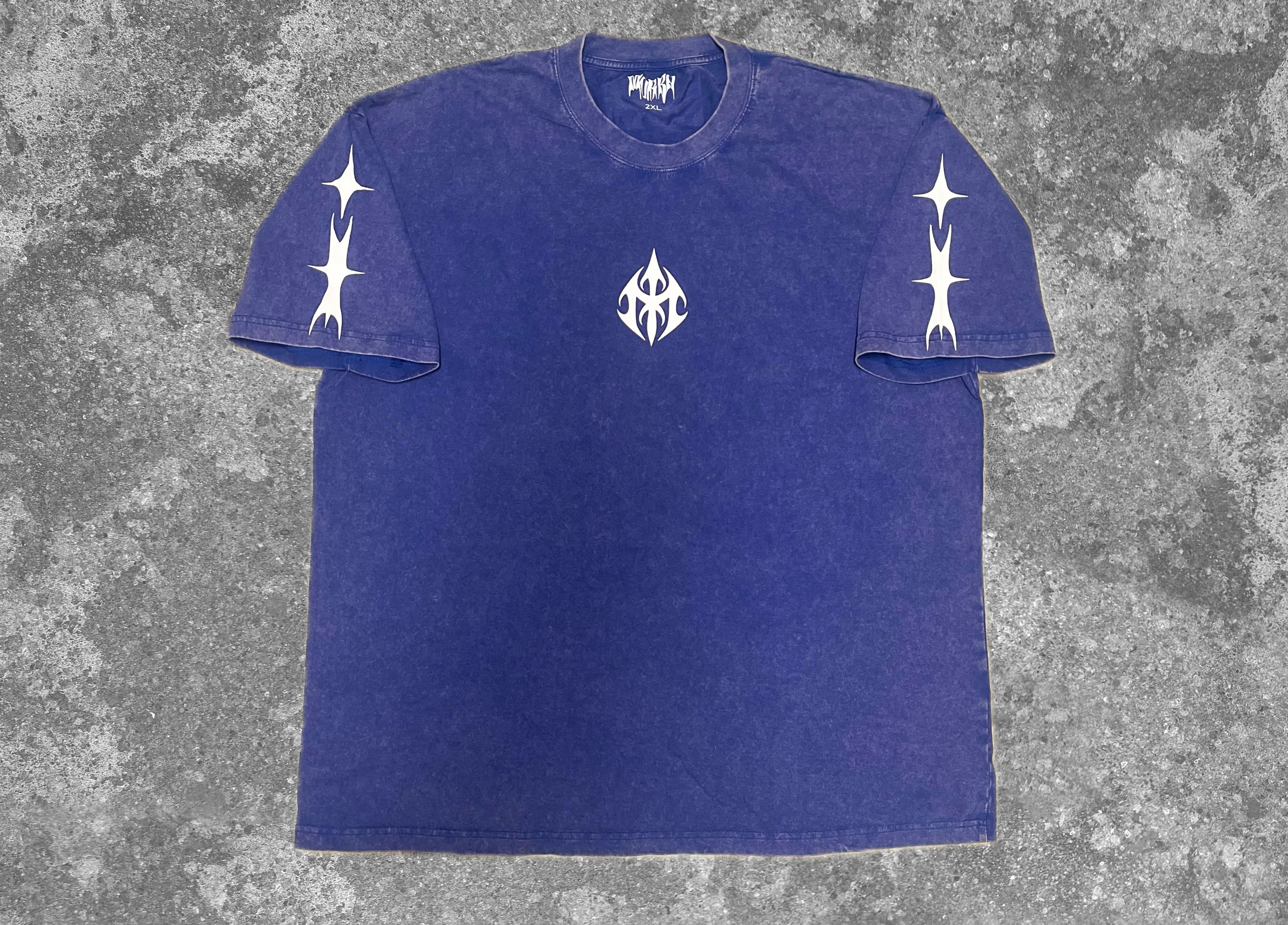 Blue Morba Vintage Oversized T-Shirt